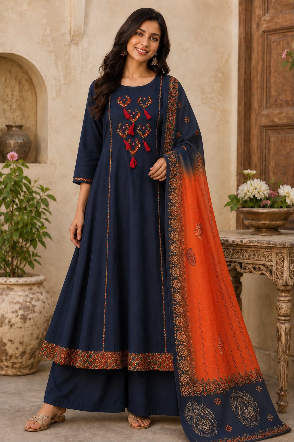 DESIGNER THREE PIECE COMBO SET IN WHOLESALE