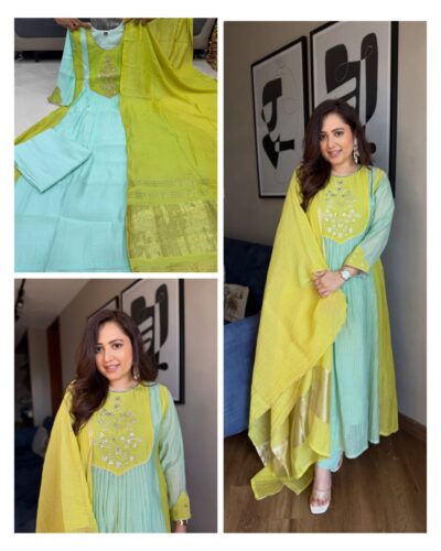 DESIGNER THREE PIECE SET IN WHOLESALE SURAT