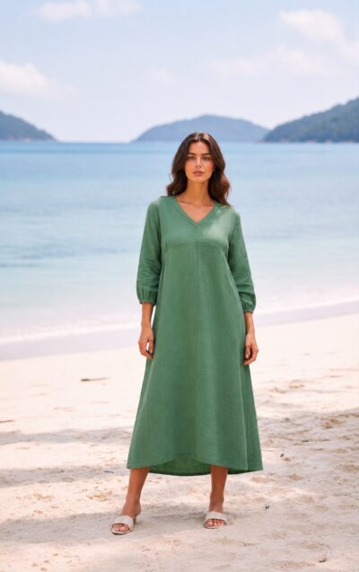 FANCY COTTON A LINE KURTI COMBO IN WHOLESALE