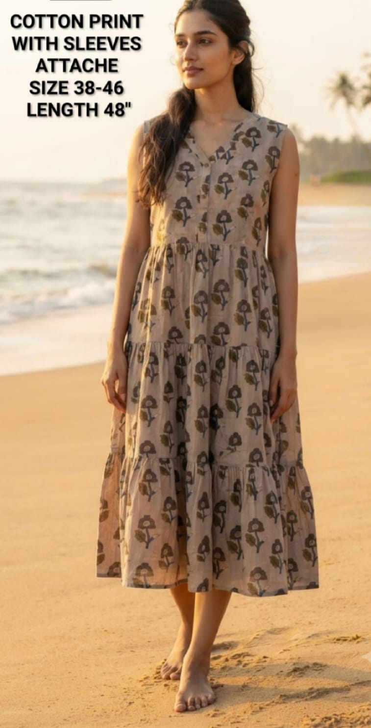 FANCY COTTON LONG GOWN COMBO IN WHOLESALE