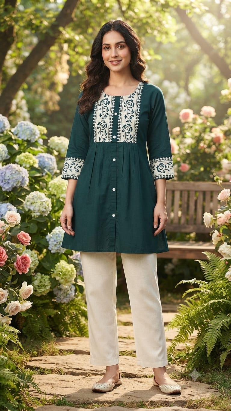 FANCY COTTON SHORT TOP COMBO IN WHOLESALE