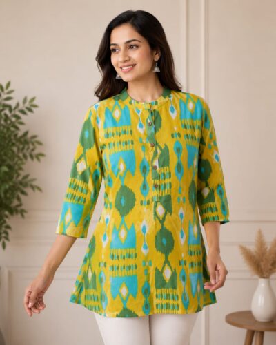FANCY COTTON TUNIC COLLECTION IN WHOLESALE