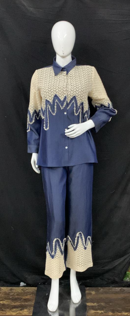 FANCY DENIM CO ORD SET COMBO IN WHOLESALE