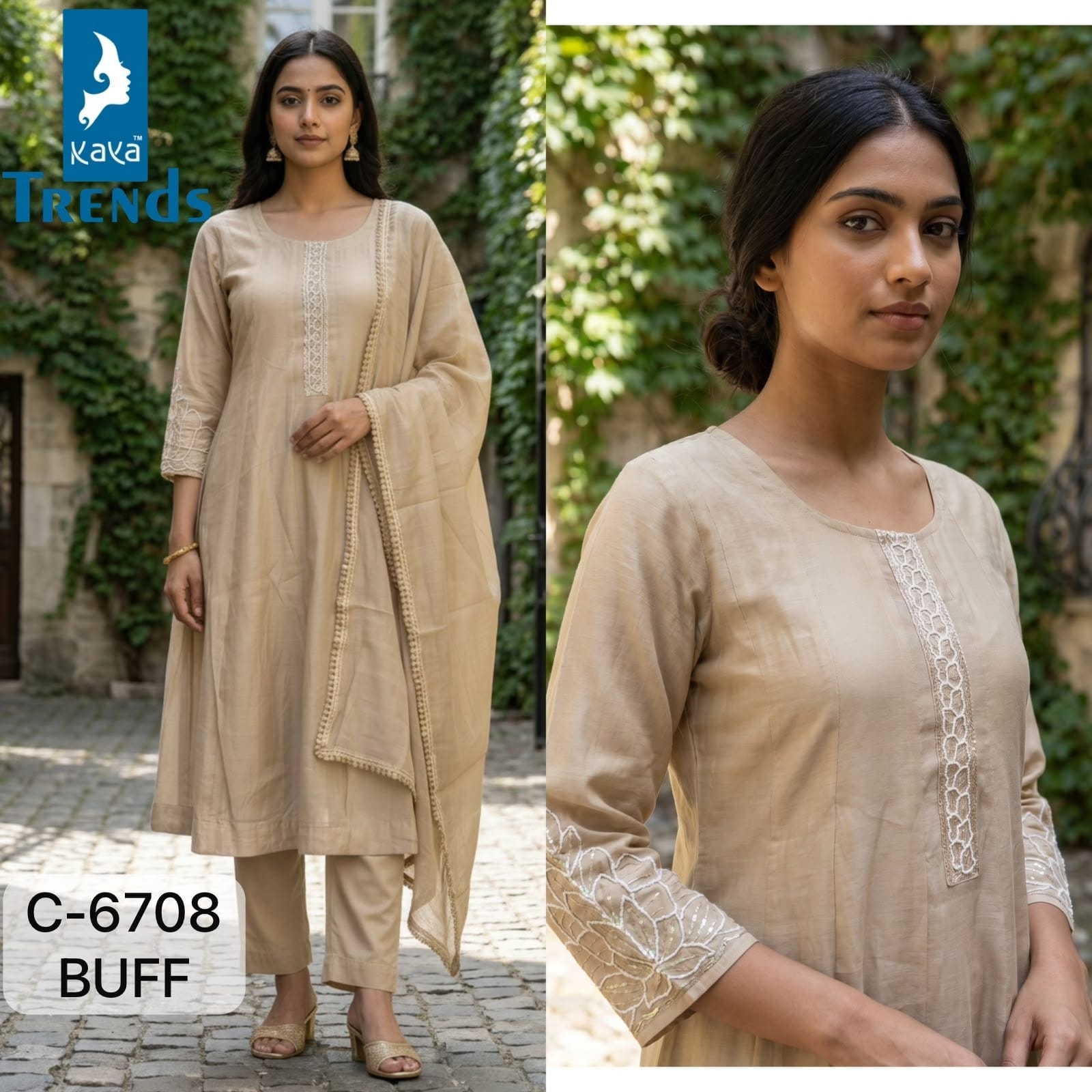 KAYA TRENDS 6708 THREE PIECE SET IN COMBO