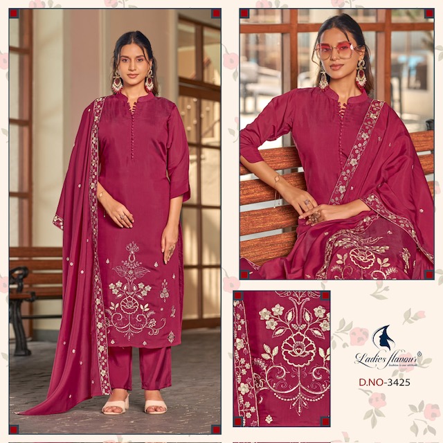 LADIES FLAVOUR D NO 3424 TO 3426 READYMADE SET