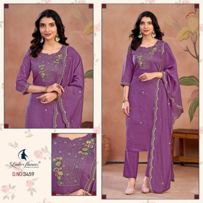 LADIES FLAVOUR D NO 3459 & 3460 FANCY THREE PIECE