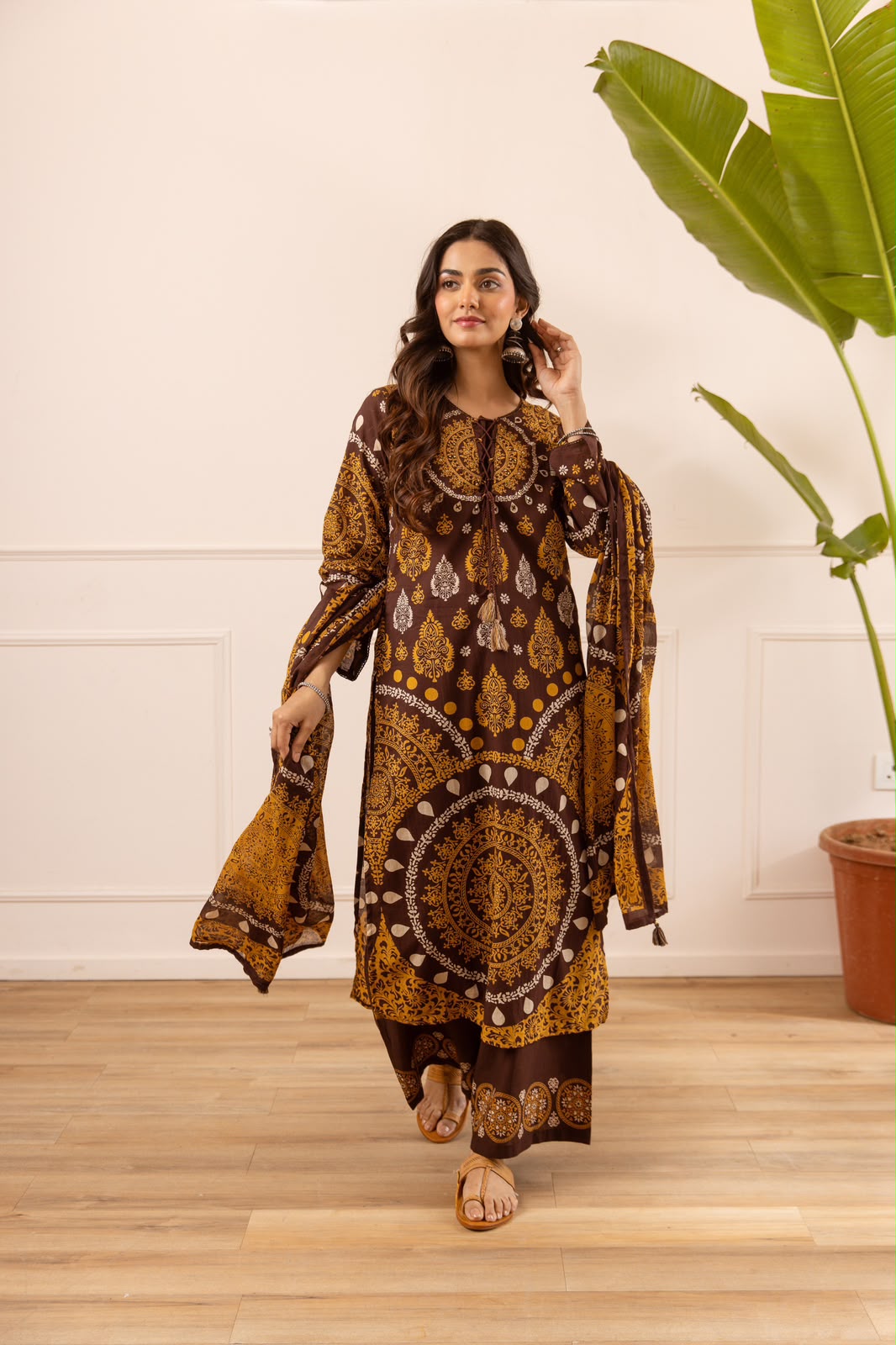 LATEST COTTON THREE PIECE SET COMBO IN WHOLESALE