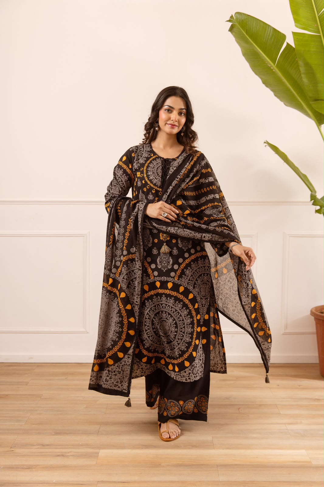 LATEST COTTON THREE PIECE SET COMBO IN WHOLESALE
