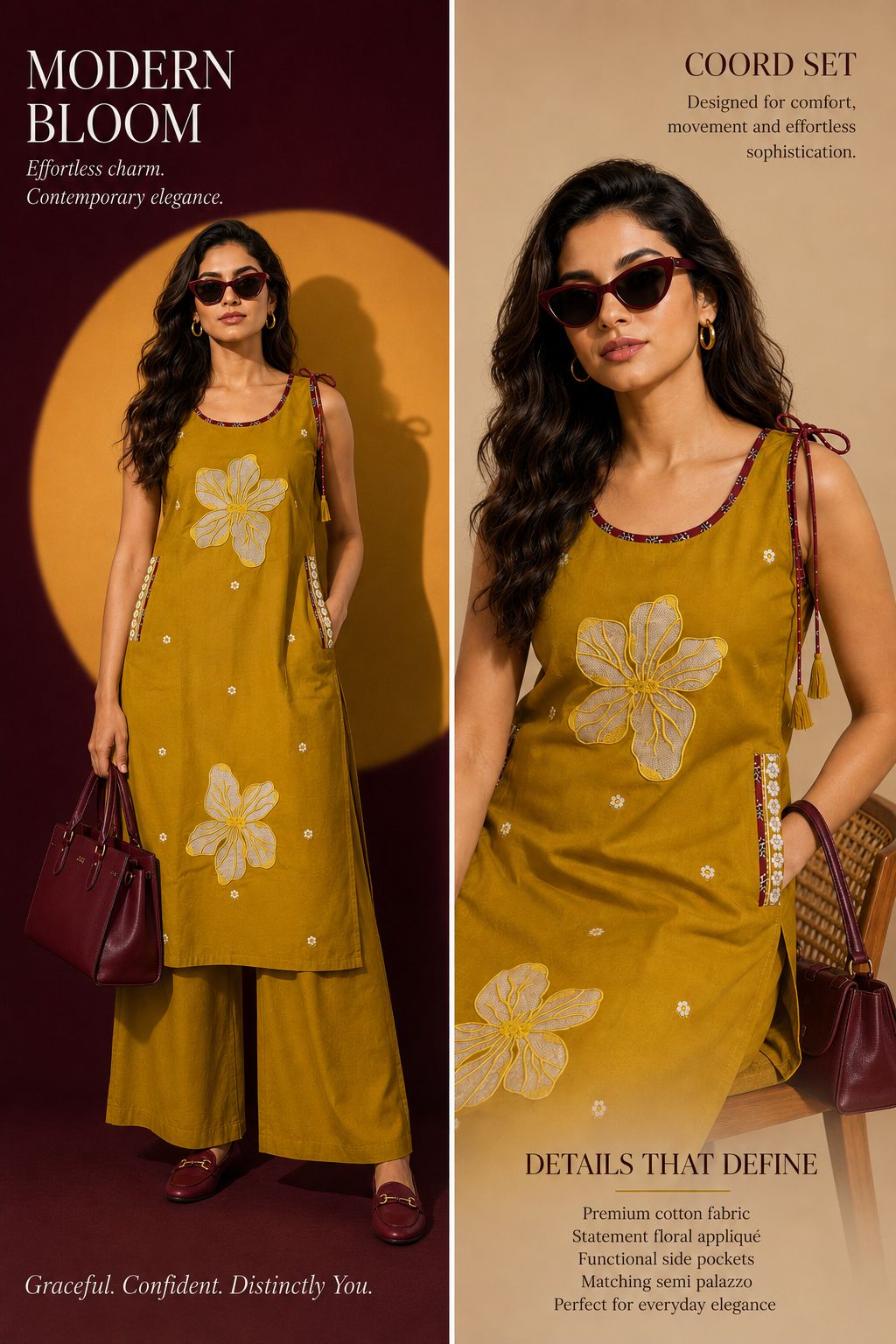 LATEST DHABU COTTON TWO PIECE SET IN BEST PRICE