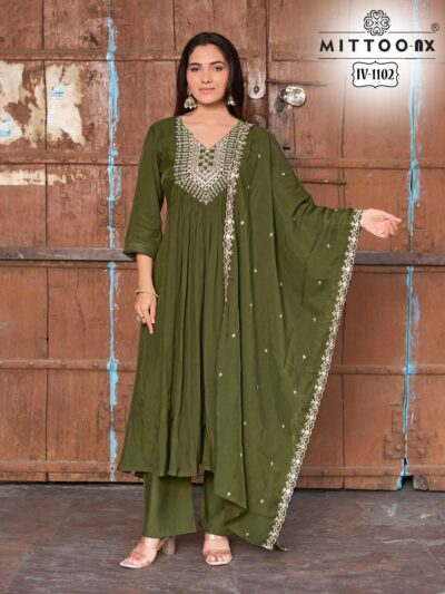 MITTOO 1102 DESIGNER THREE PIECE COMBO SET