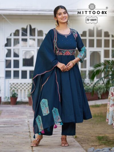 MITTOO NX IV 1089 COTTON THREE PIECE SET IN WHOLESALE