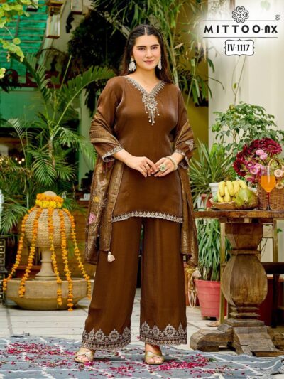 MITTOO NX IV 1116 & 1117 DESIGNER THREE PIECE SET