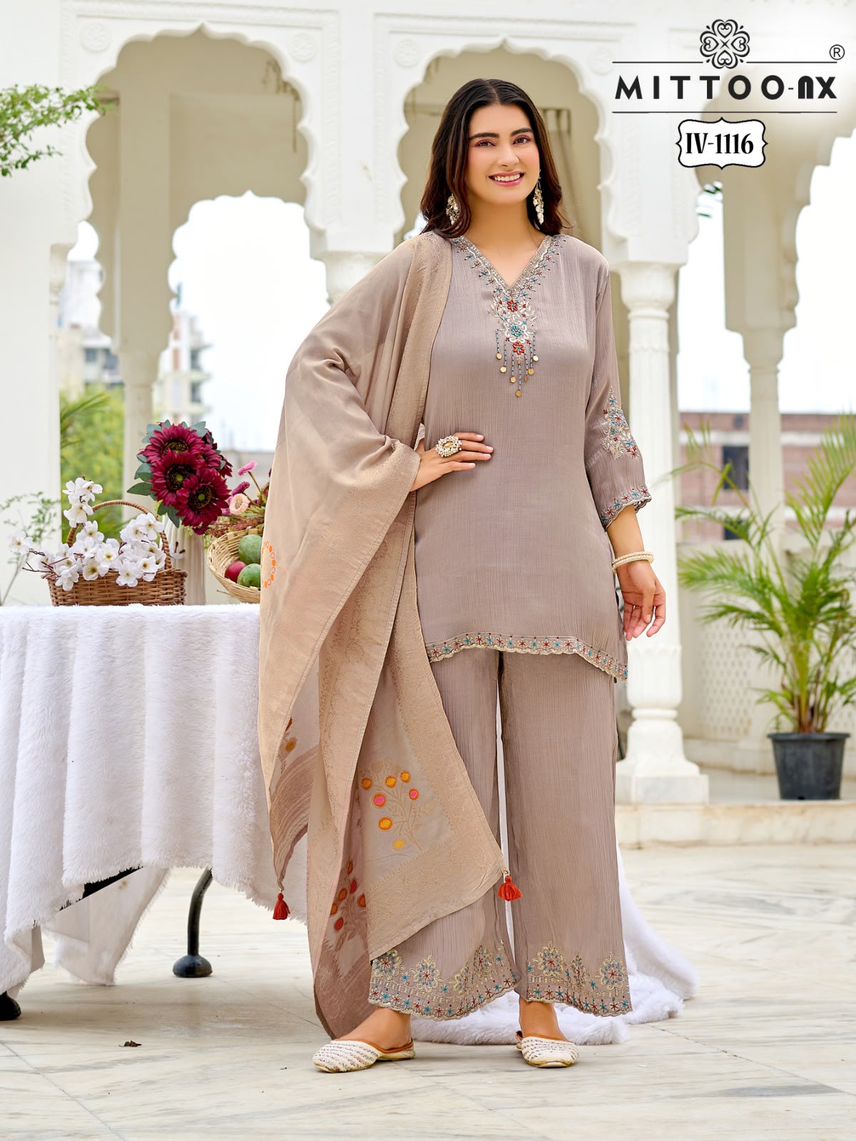 MITTOO NX IV 1116 & 1117 DESIGNER THREE PIECE SET
