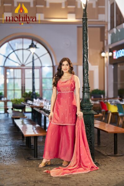 MOHILYA D NO 252 STYLISH THREE PIECE SET WHOLESALE