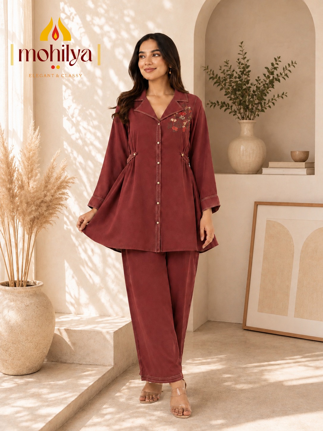 MOHILYA FANCY CO ORD SET COMBO IN WHOLESALE