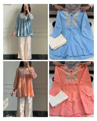 MT JANKI COTTON TWO PIECE SET COMBO IN WHOLESALE