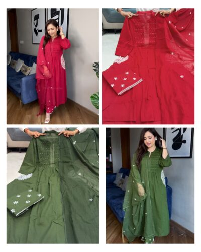MT VALLEY COTTON THREE PIECE SET IN WHOLESALE