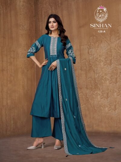 SINHAN 125 ROMAN SILK THREE PIECE SET WHOLESALER