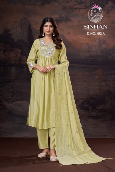 SINHAN D NO 152 DESIGNER THREE PIECE IN WHOLESALE