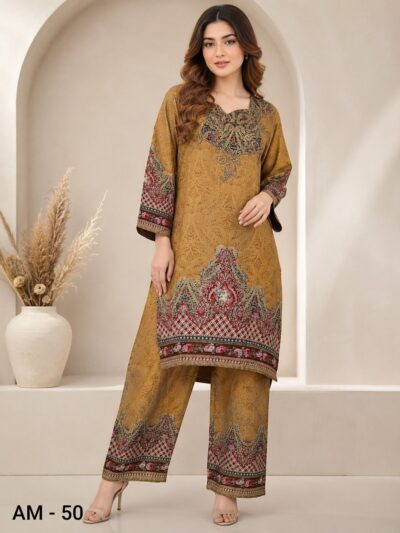 SMK RAYON TWO PIECE SET COMBO IN WHOLESALE