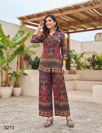 WONDERFUL RAYON TRANDING CO ORD SET IN WHOLESALE