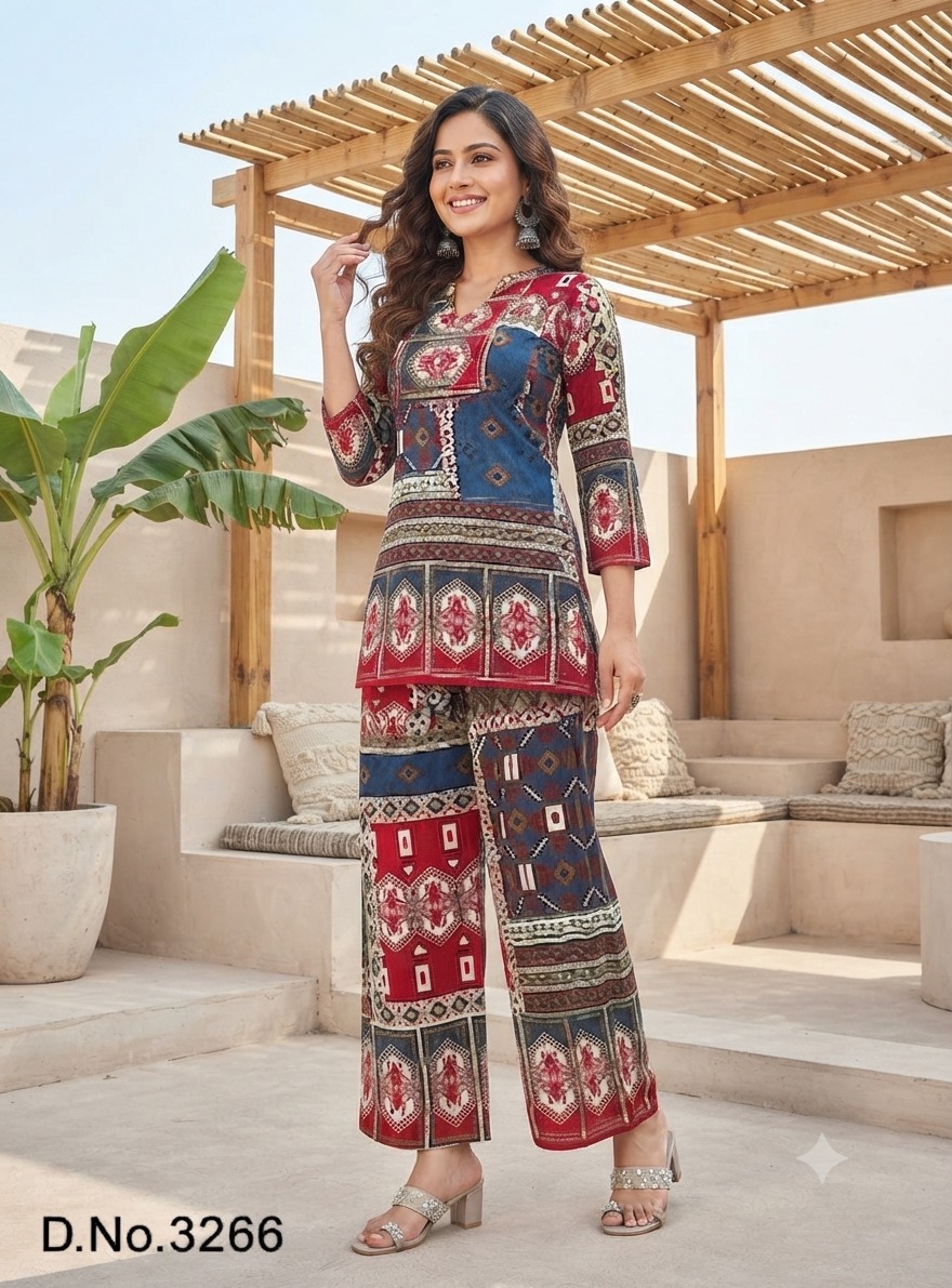 WONDERFUL RAYON TRANDING CO ORD SET IN WHOLESALE