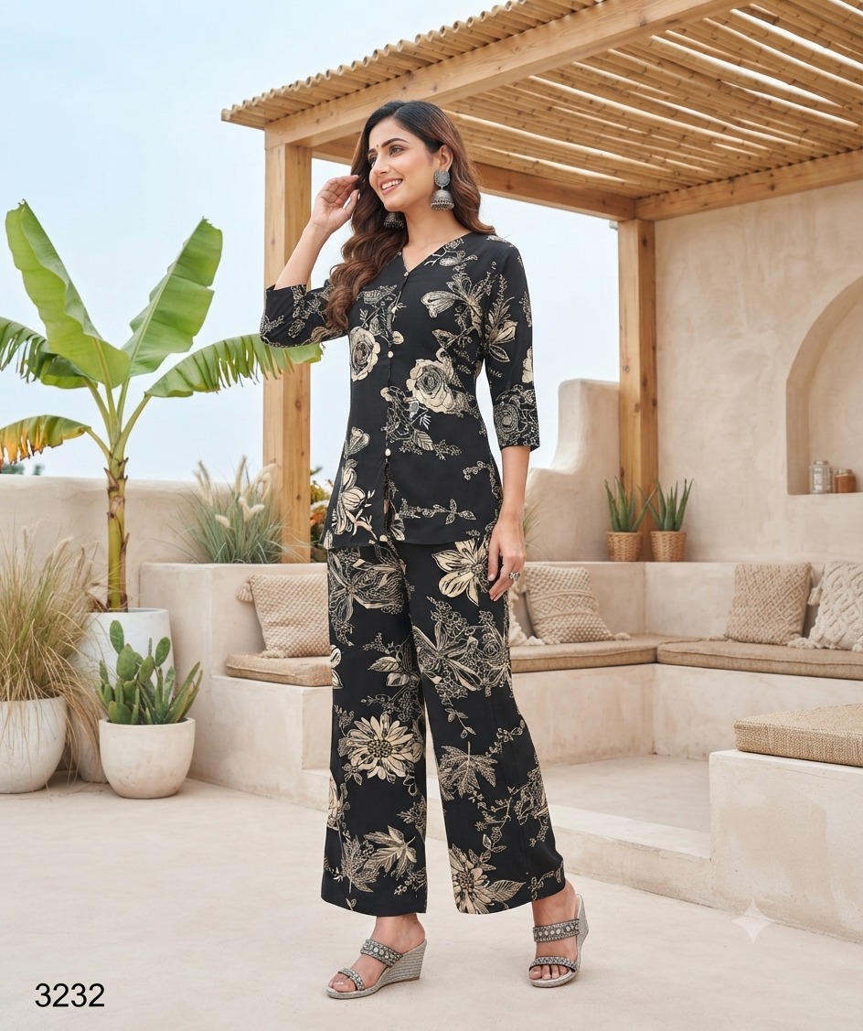 WONDERFUL REYON TRANDING TWO PIECE SET IN WHOLESALE