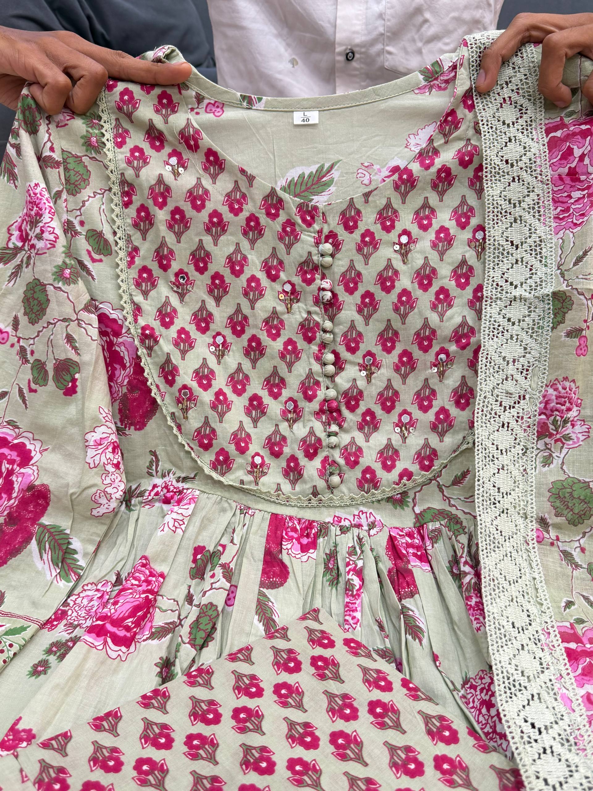 AD 101 RUHI DESIGNER THREE PIECE SET IN WHOLESALE