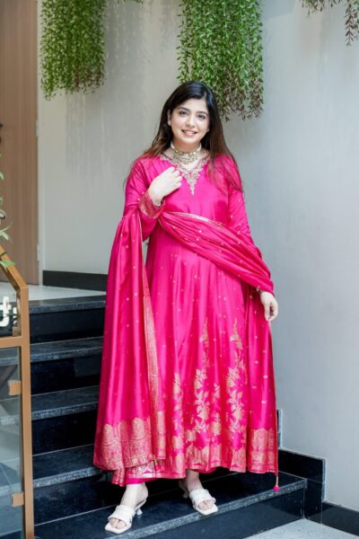AD 1278 LONG ANARKALI SET IN WHOLESALE