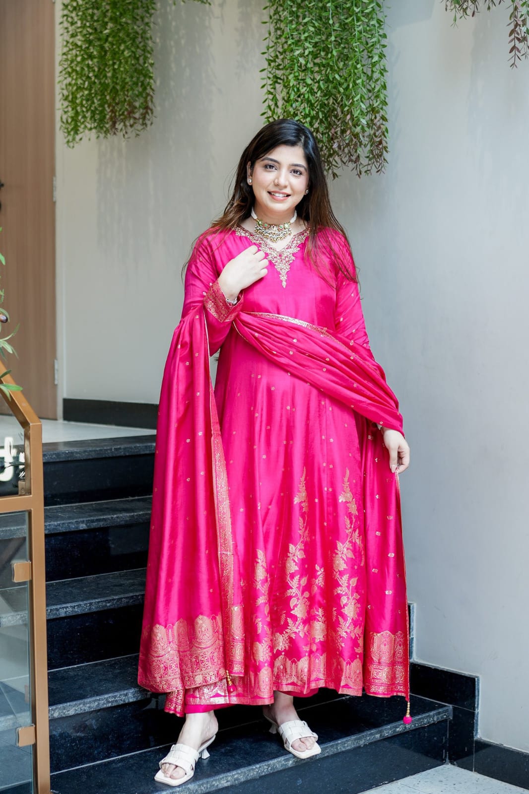 AD 1278 LONG ANARKALI SET IN WHOLESALE