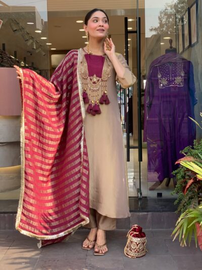 AD 1321 SOFTY GLASS MALAI THREE PIECE WHOLESALE