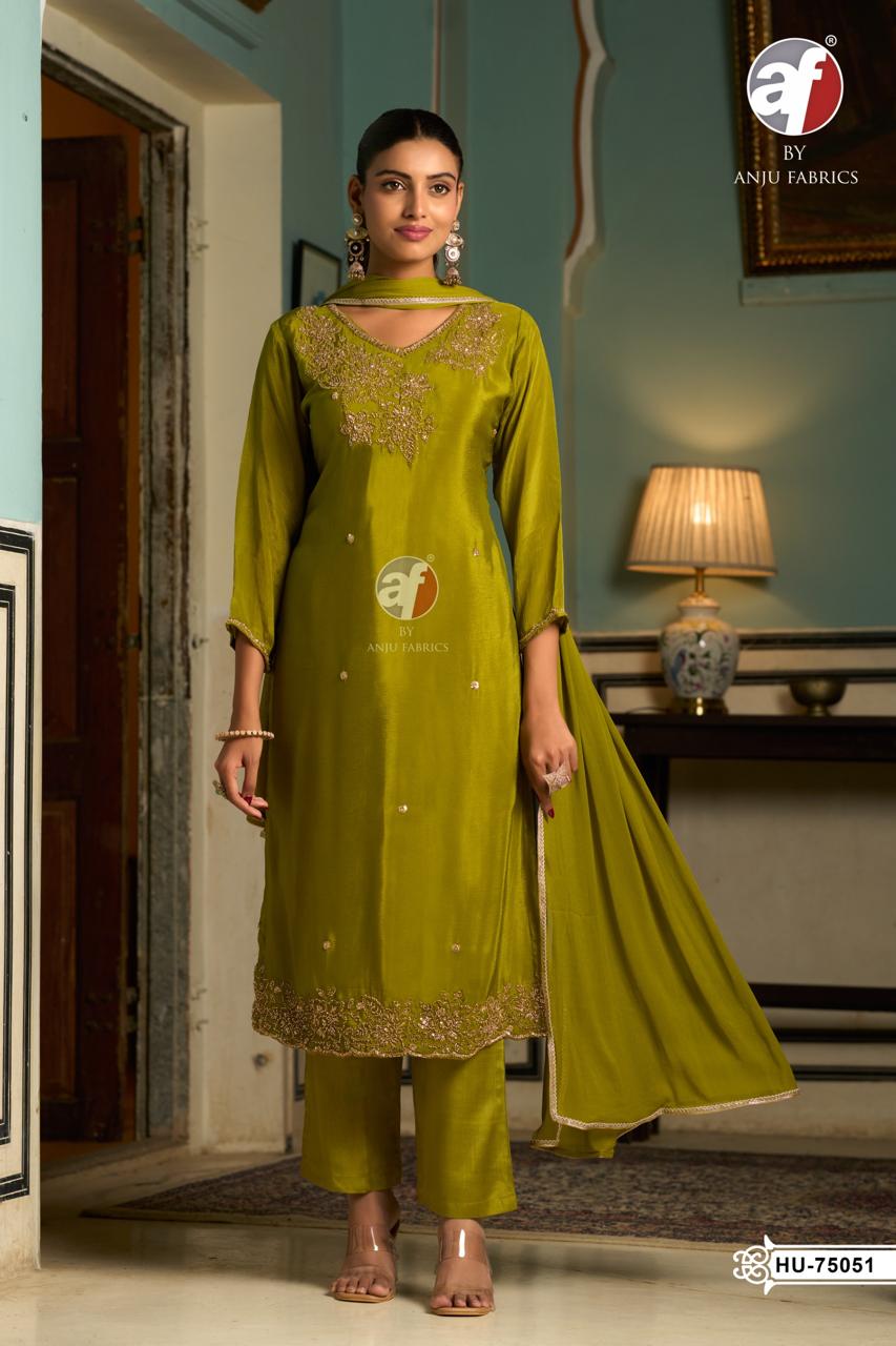 ANJU FABRICS HU 75052 PURE CHINNON DESIGNER COLLECTION