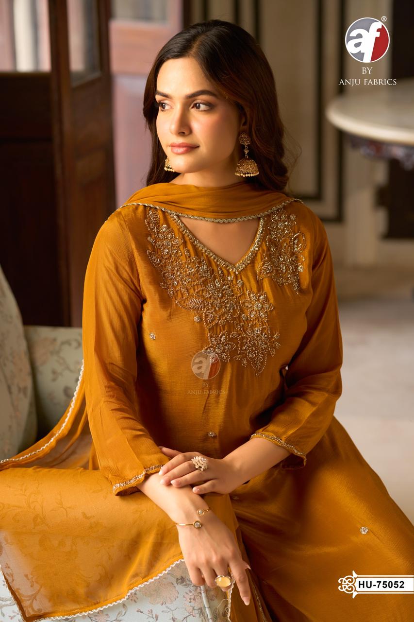 ANJU FABRICS HU 75052 PURE CHINNON DESIGNER COLLECTION
