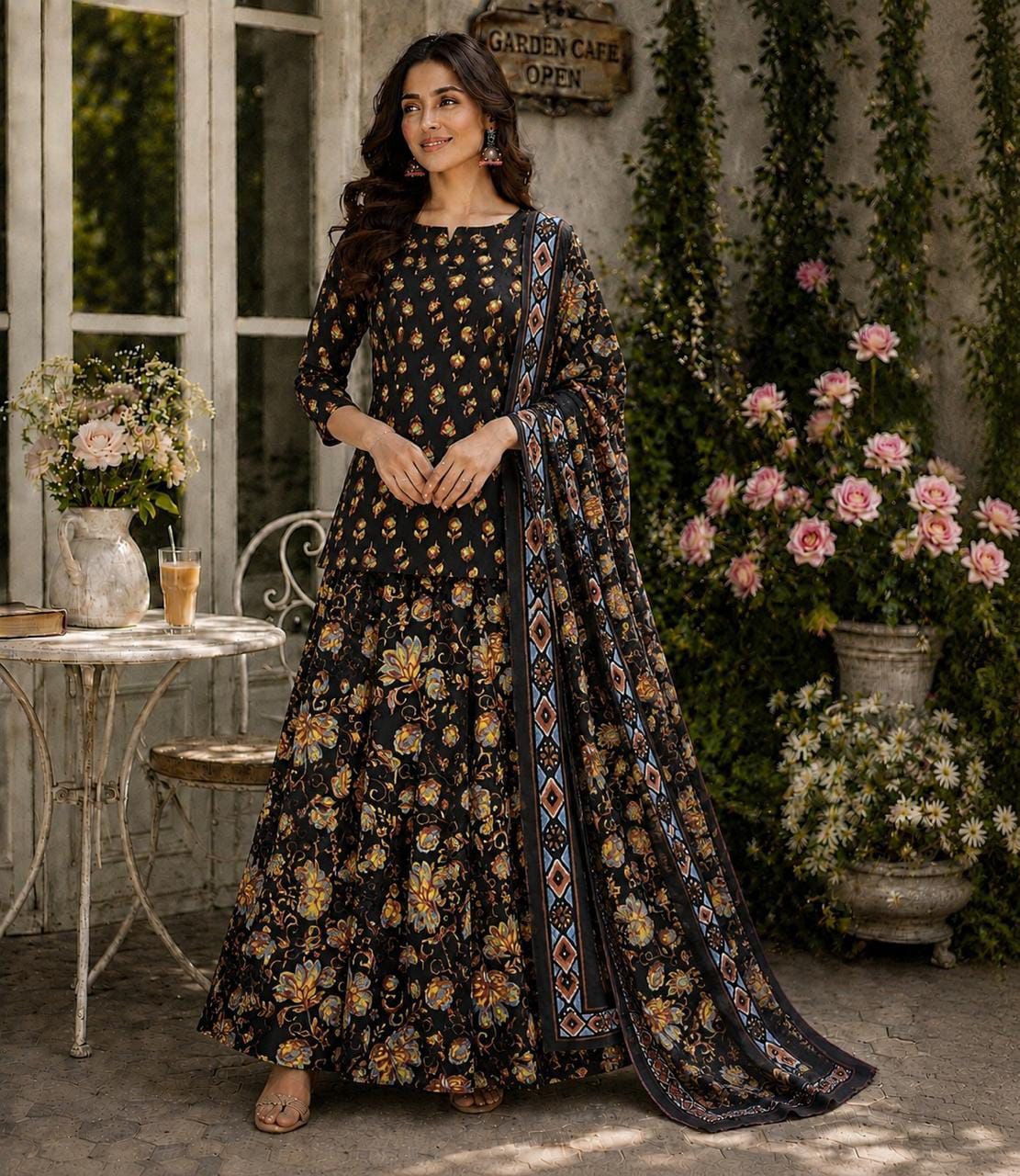 AU PURE COTTON THREE PIECE SET IN WHOLESALE