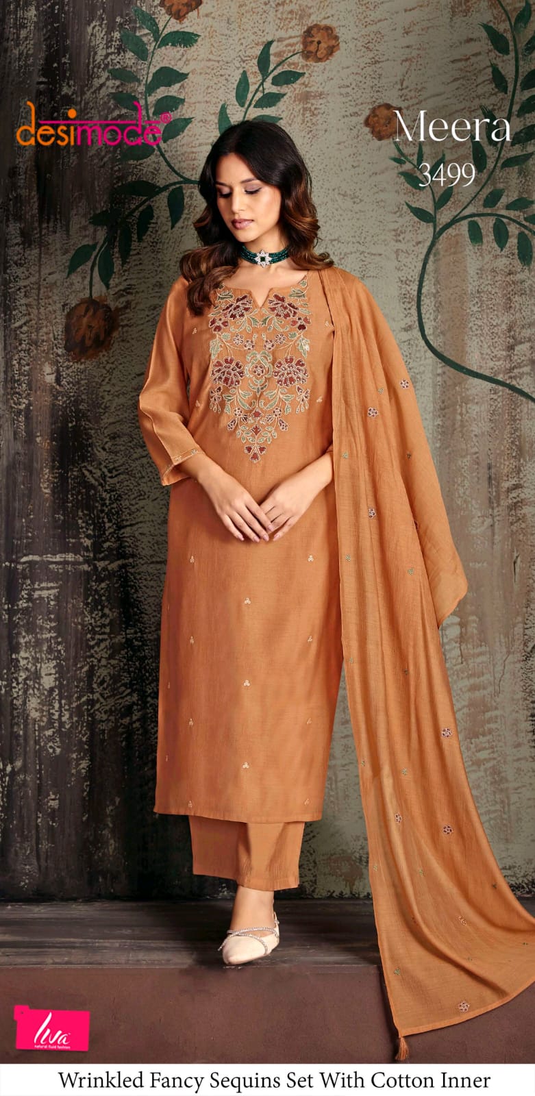 DESIMODE VISCOSE THREE PIECE SET IN WHOLESALE