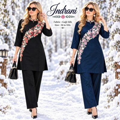 FANCY HANDWORK CO ORD SET COMBO IN WHOLESALE