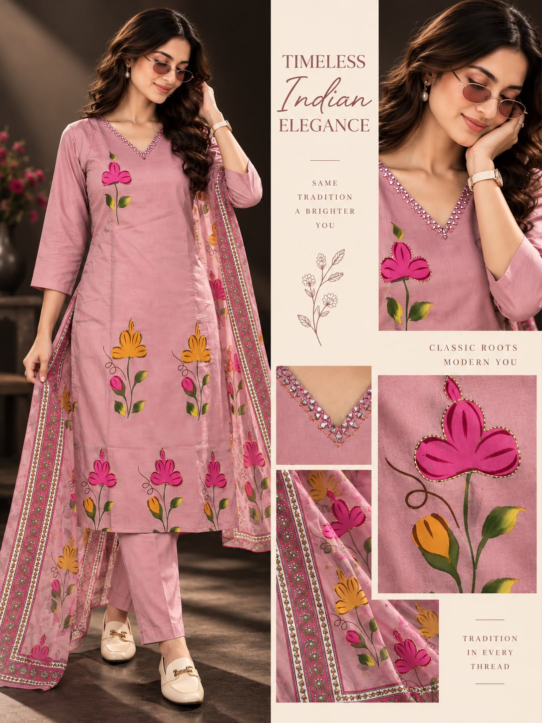 FF HANDWORK THREE PIECE SET COMBO IN WHOLESALE