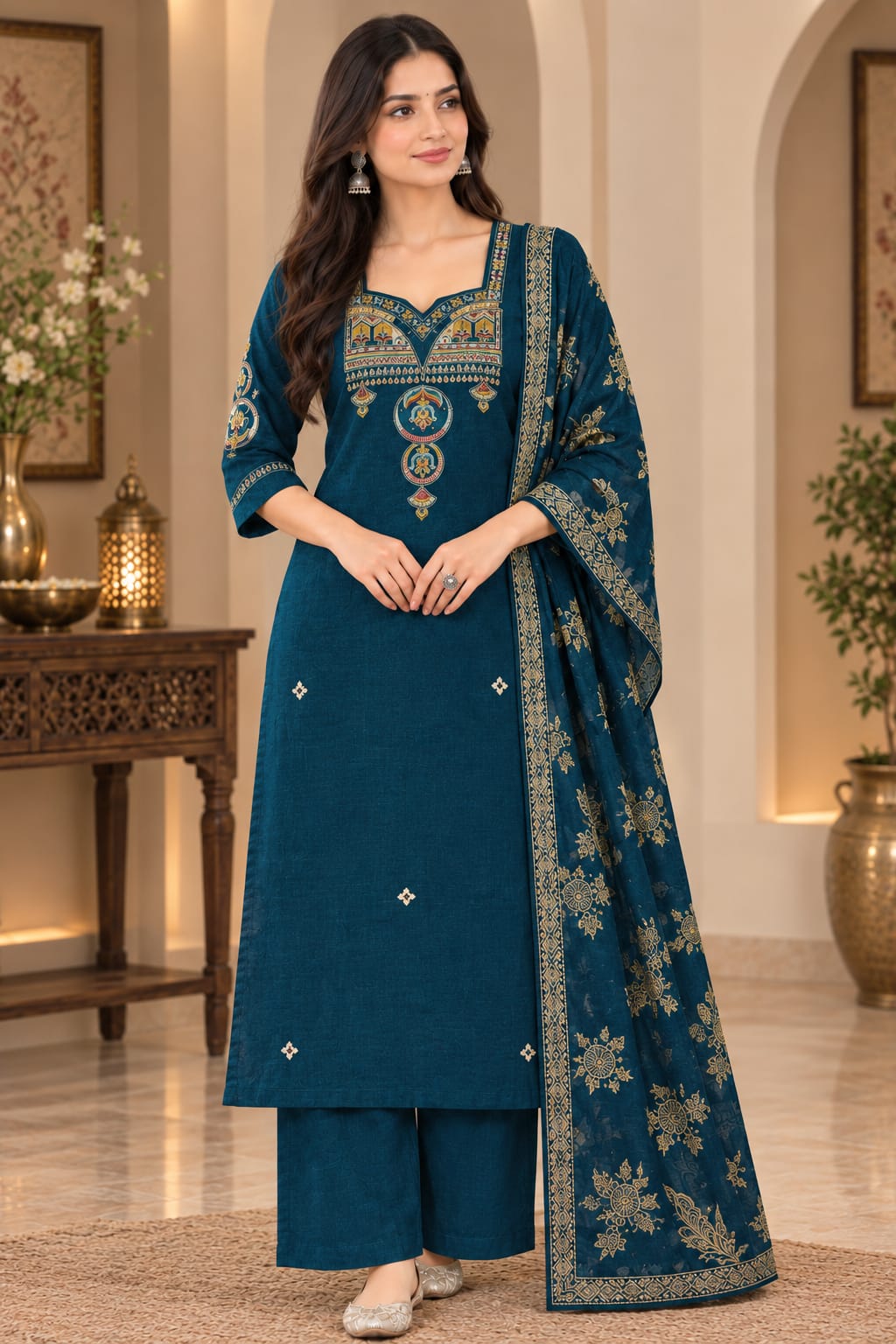 GJ RAYON PREMIUM THREE PIECE FESTIVAL COLLECTION
