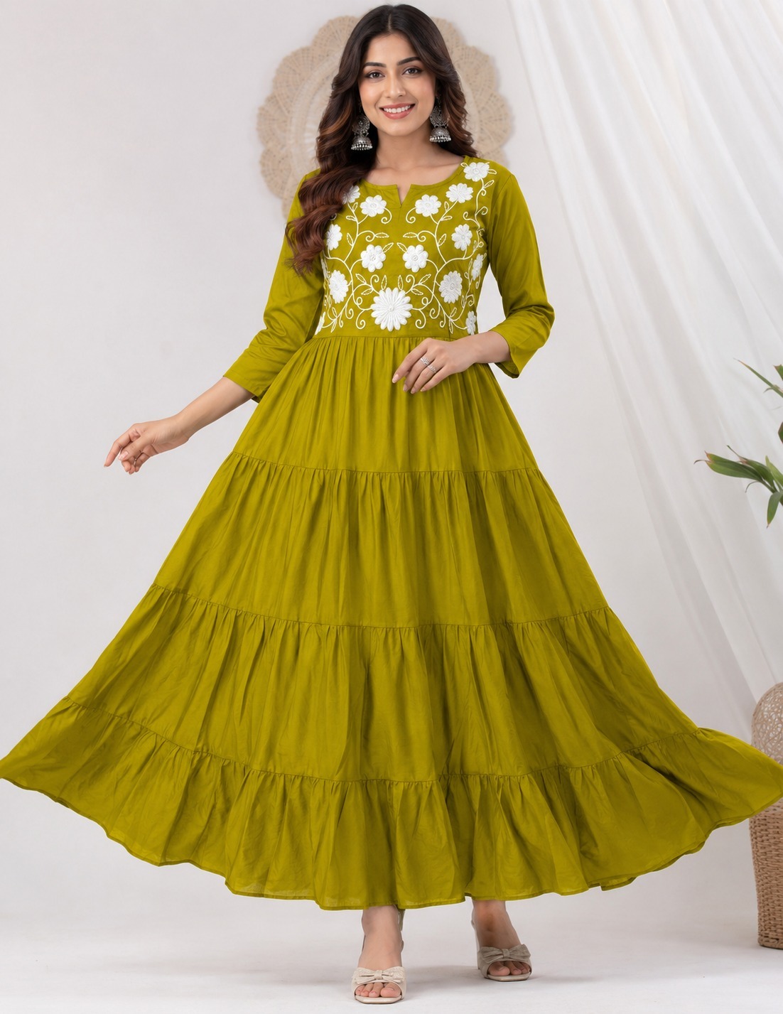 GS COTTON LONG GOWN COMBO IN WHOLESALE