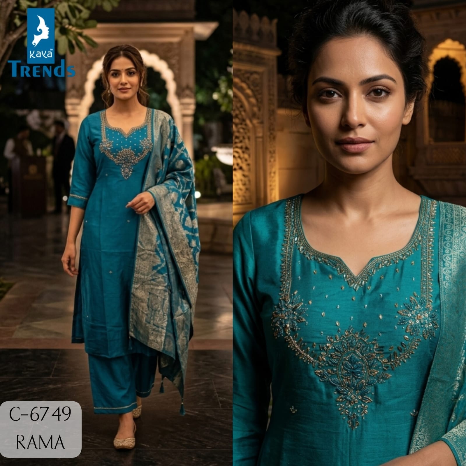 KAYA 6749 PURE HANWORK THREE PIECE IN WHOLESALE
