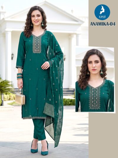 KAYA ANAMIKA STRAIGHT THREE PIECE CONCEPT