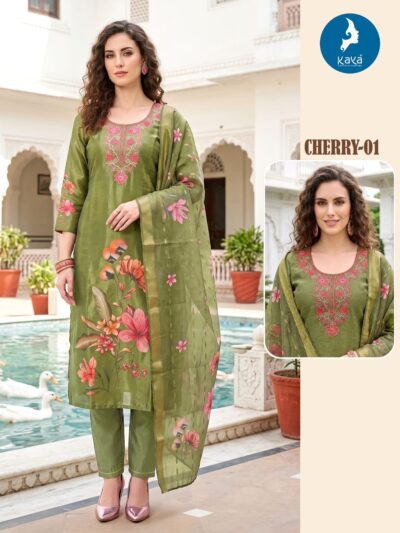 KAYA CHERRY THREE PIECE STRAIGHT CUT CONCEPT