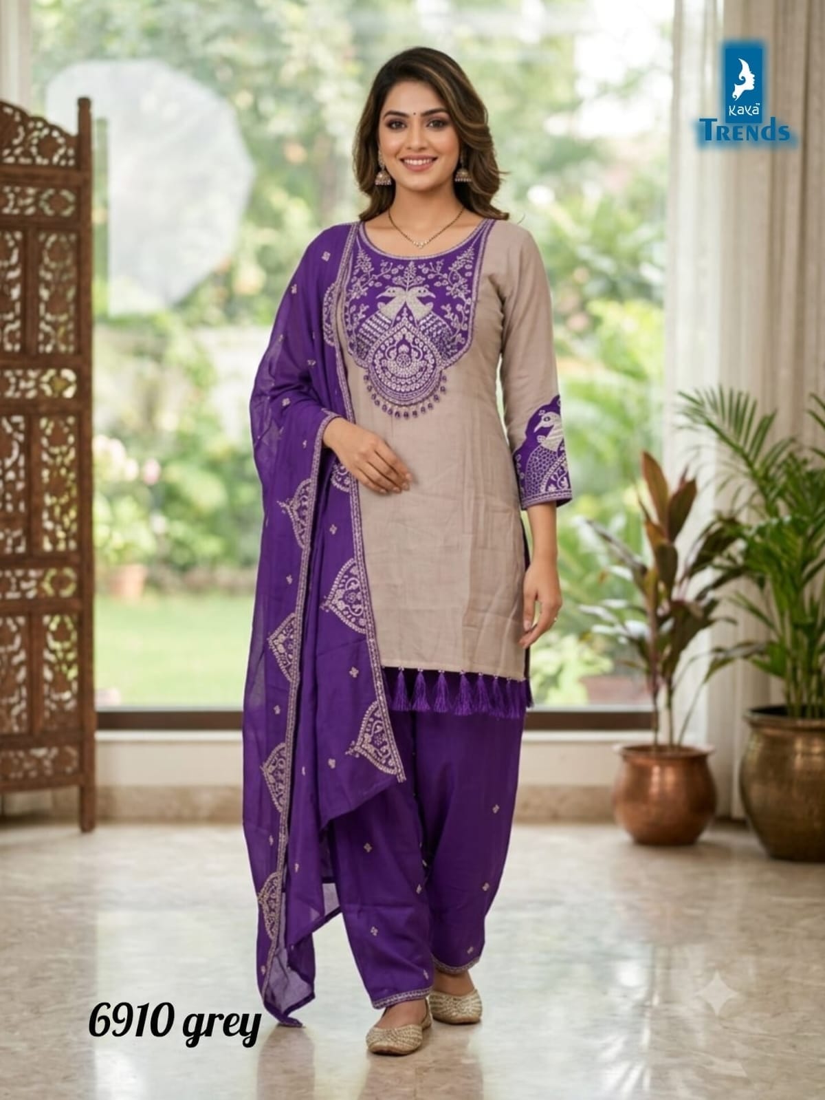 KAYA D NO 6910 FANCY READYMADE SET IN WHOLESALE