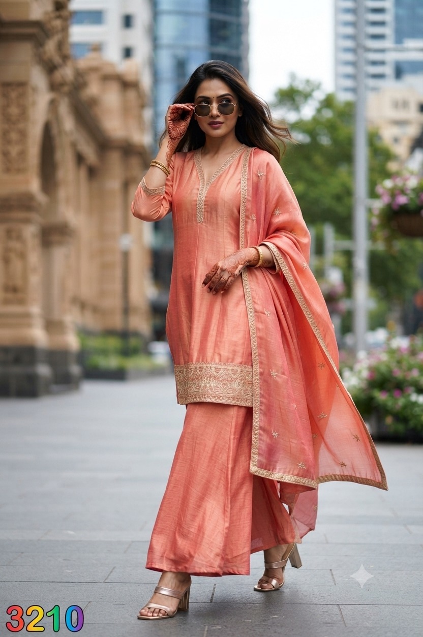 LADIES FLAVOUR 3209 & 3210 KURTI IN WHOLESALE