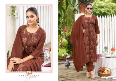 LADIES FLAVOUR D NO 3468 TO 3470 THREE PIECE SET