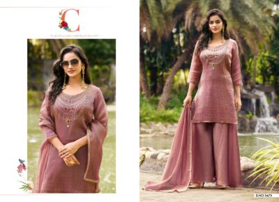 LADIES FLAVOUR D NO 3471 TO 3473 KURTI IN WHOLESALE