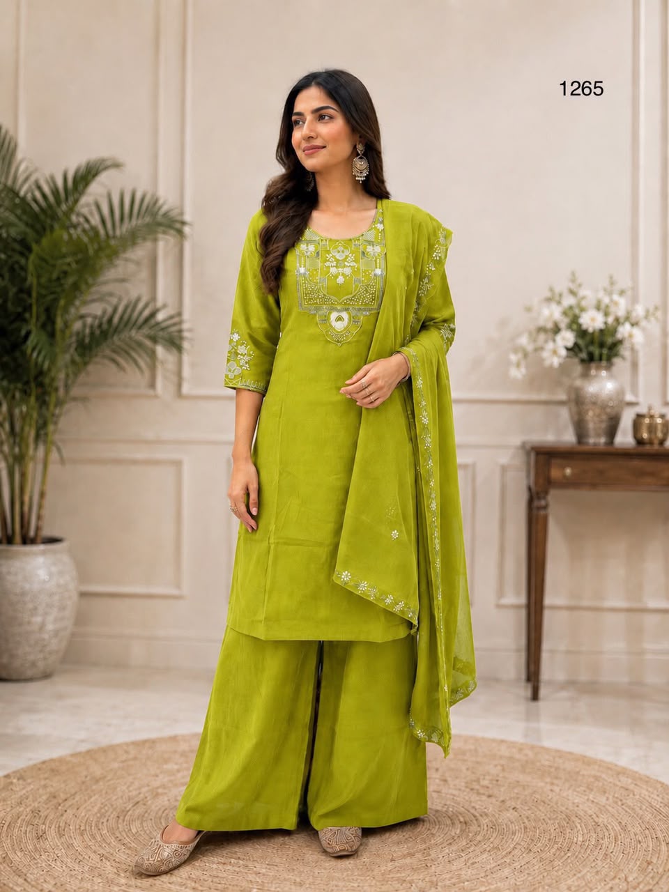 MAL CHANDRI THREE PIECE COLLECTION IN WHOLESALE