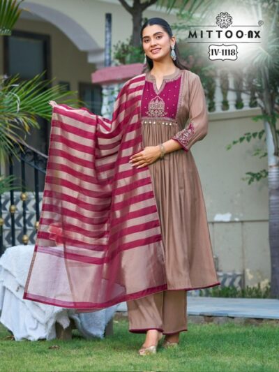 MITTOO NX IV 1118-1119 DESIGNER THREE PIECE