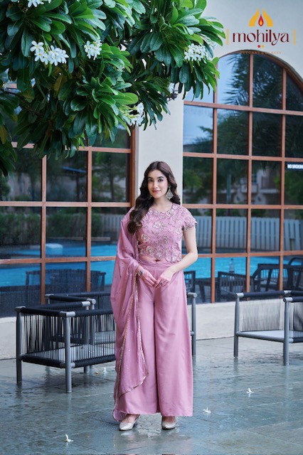 MOHILYA 269 NATURAL CRAPE THREE PIECE SET