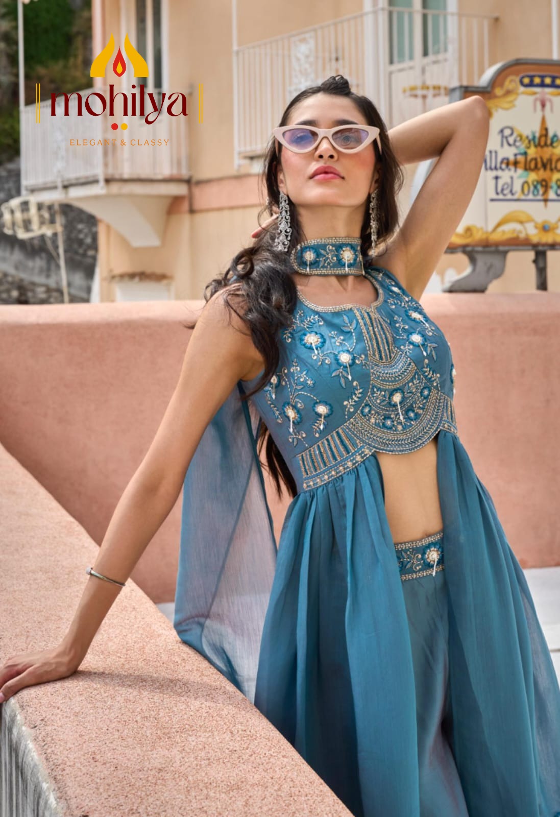 MOHILYA 287 TRANDING FUSION STYLE FOR PARTYWEAR